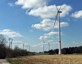 Zubau im Windpark Lauterhofen