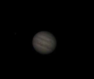 Foto: Philipp Englmann, Sternwarte Neumarkt, Jupiter mit dem großen Fleck