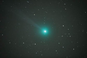 Komet Lovejoy Q2 vom 19.01.2015 21.35 UT - Foto: Manfred Schneider, Sternwarte Neumarkt
