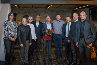 v. links: Silke Zeiger, Roland Feierle, Gudrun Berschneider, Johannes Berschneider, Rico Lehmeier, Manuel Luber, Christian Rein, Andreas Schmid, Peter Mederer