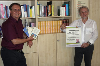 Klaus Schubert und Klaus Eifler (von links) Foto: Christian Schrödl