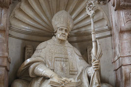 Grab des heiligen Willibald im Eichstätter Dom. pde-Foto: Geraldo Hoffmann