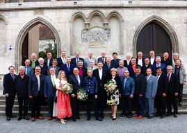 In Regensburg ehrte die Handwerkskammer ihre „Goldenen“ Handwerksmeister. Foto: Foto Graggo