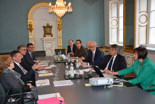 Jahresgespräch mit der Bundesagentur für Arbeit. Foto: Regierung der Oberpfalz