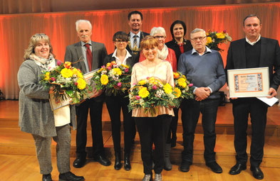 Die Preisträger 2017, Foto: Dr. Franz Janka